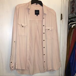 Light Pink Button Up